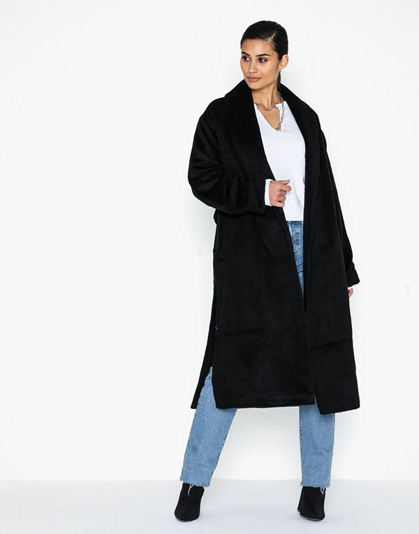 Missguided Collar Coat W Side Splits
