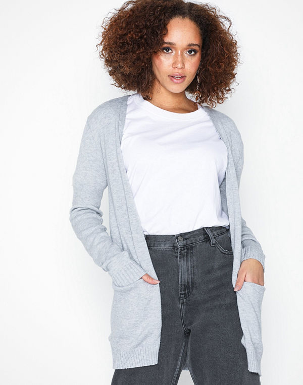 Vila Viril L/S Open Knit Cardigan-Noos