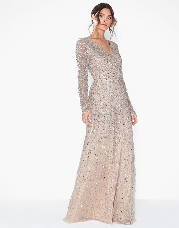 Maya All Over Embellished Dress