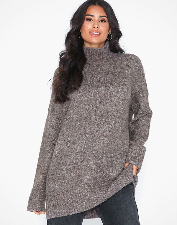 Vero Moda Vmberko Ls Rollneck Long Blouse Ki