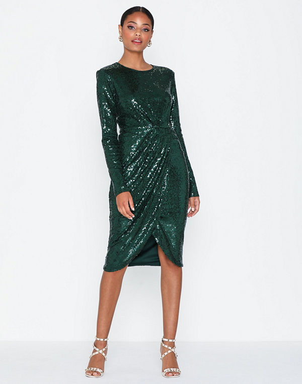NLY Eve Padded Sequin Dress