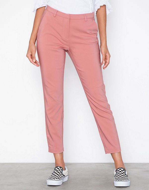 Vila gammelrosa byxor Viadelia Rw 7/8 New Pant - Fav
