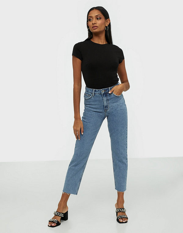 Only Onlemily Hw St Raw Crop Ank MAE06 N