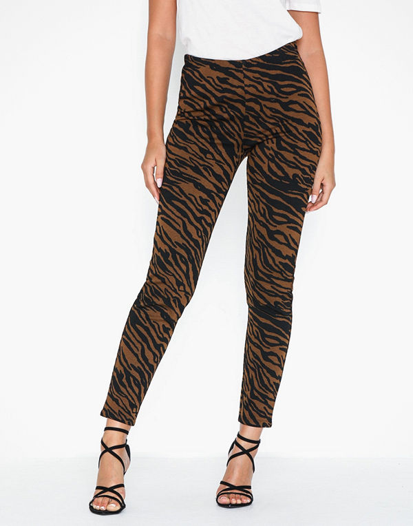 Pieces Pcibrea Mw Jacquard Leggings