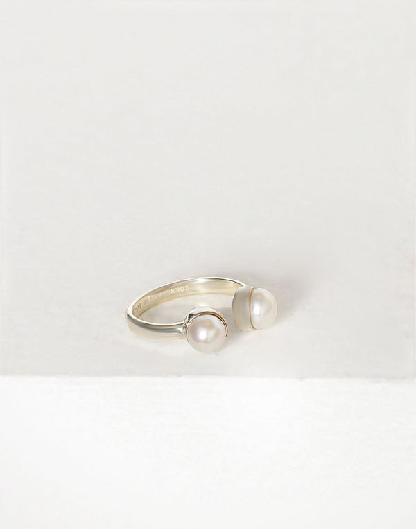 Cornelia Webb Pearled Open Ring Xs