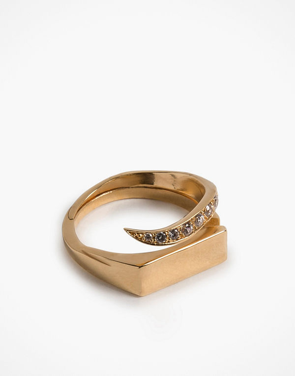 Cornelia Webb Warped Signet Ring S