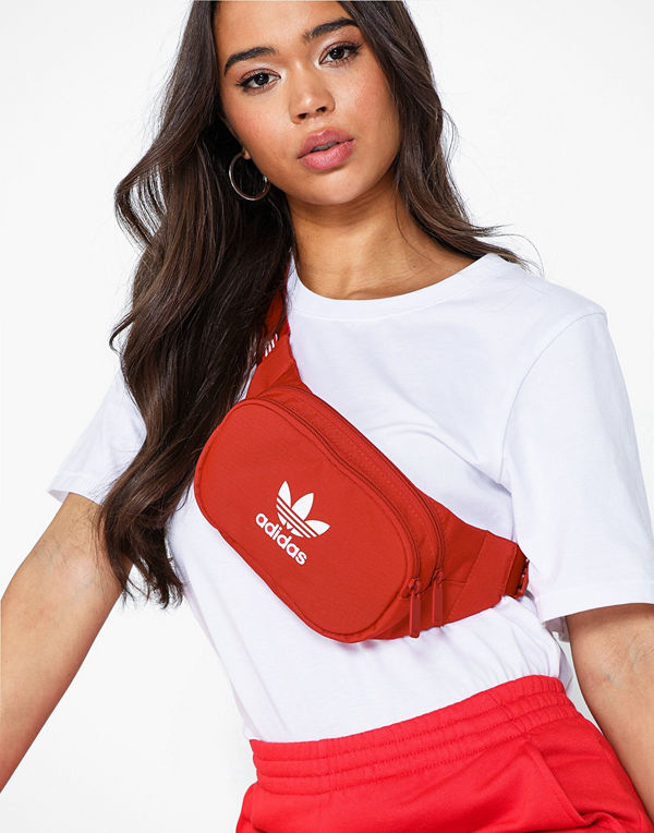 Adidas Originals röd axelväska Essential Cbody