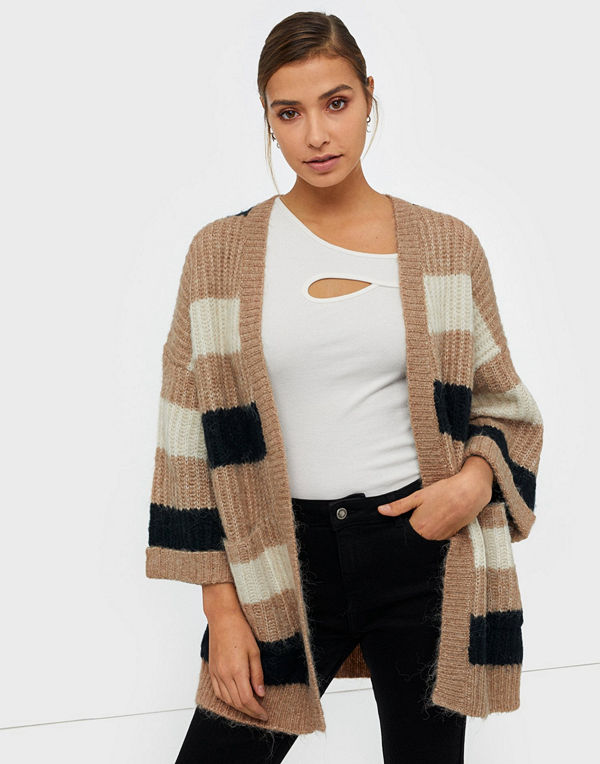 Y.a.s Yassunday Stripe Knit Cardigan