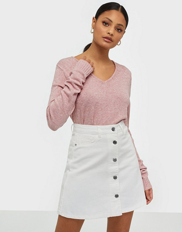Vila Viril V-Neck L/S Knit Top - Noos