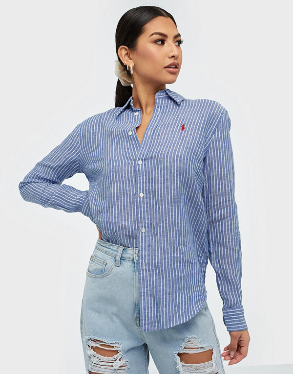 Polo Ralph Lauren Relaxed Striped Long Sleeve Shirt