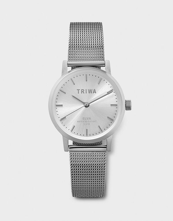 Triwa Elva Silver