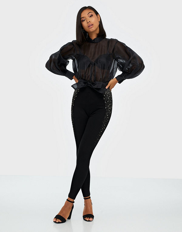 River Island Scattered Stud Side Leggings