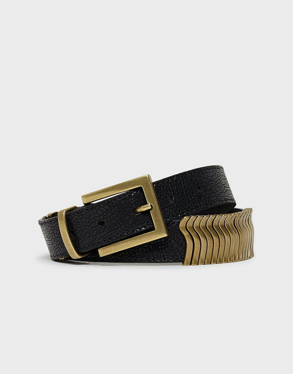 CalaJade Rattle Belt Svart