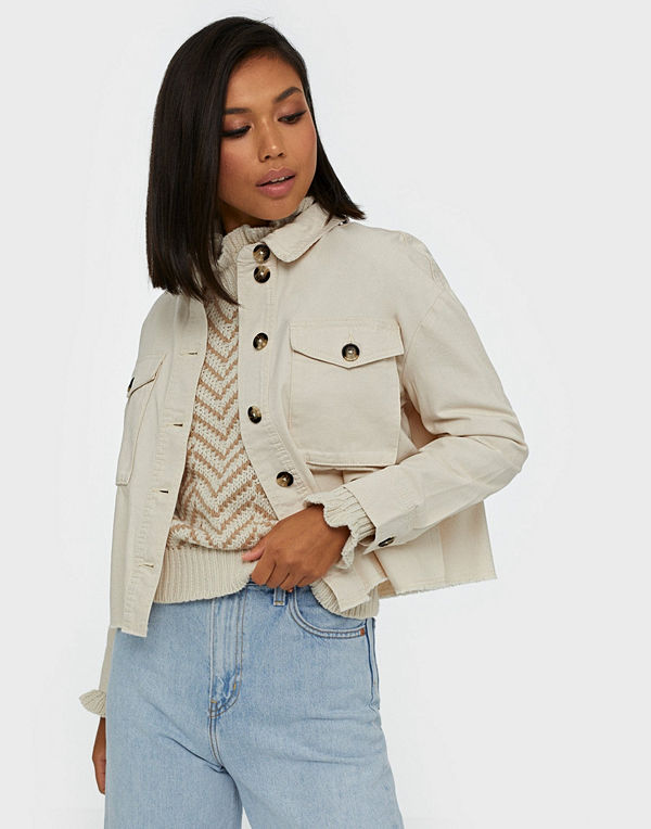 Only onlMARINA Crop Jacket Pnt