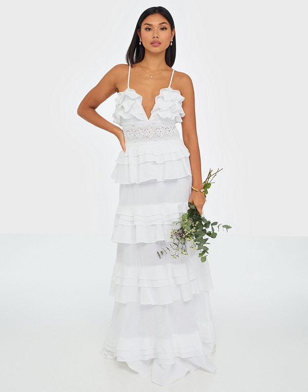 True Decadence Linen Maxi Dress