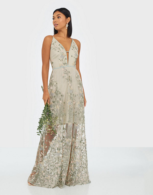 True Decadence Sheer Flower Dress