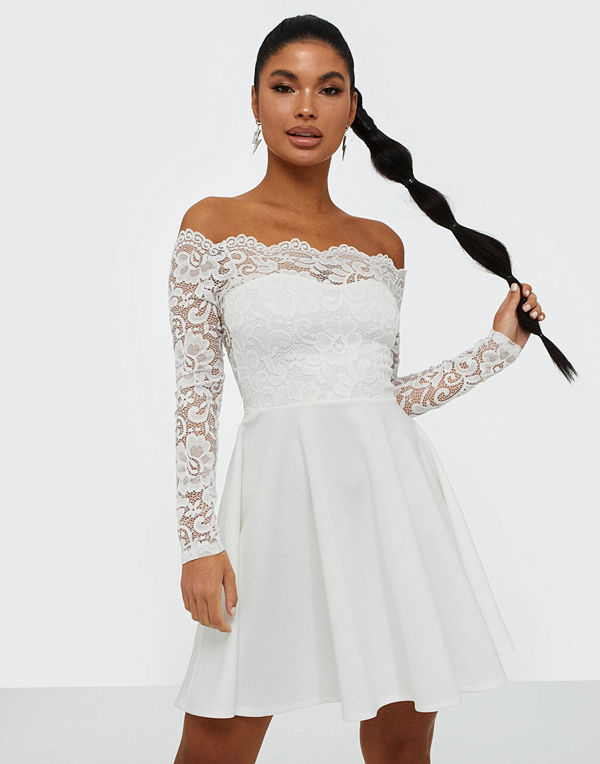 NLY One Lace Off Shoulder Skater