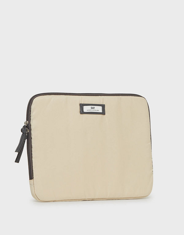 Day Et omönstrad datorväska Day Gweneth Folder 13 Beige