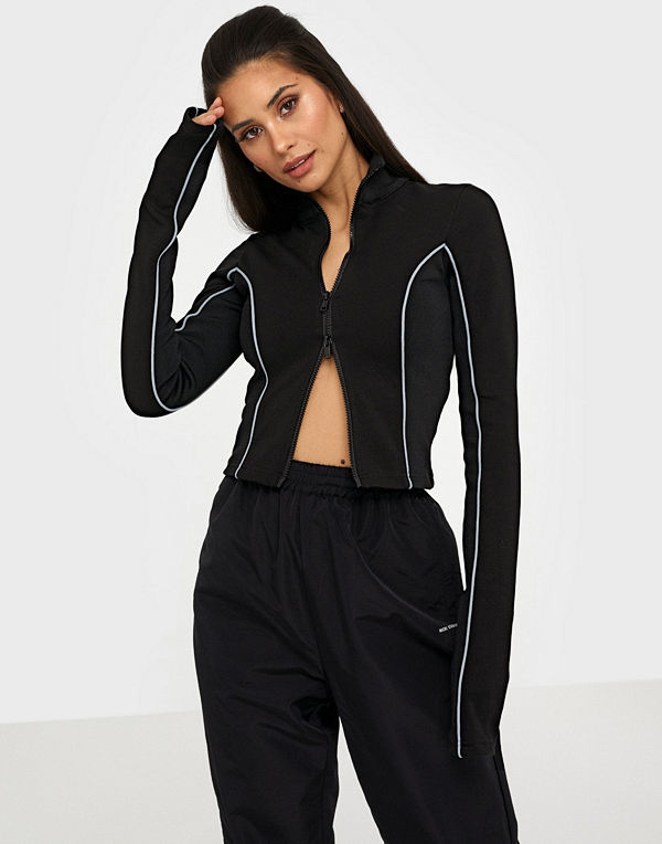 Nicki Studios Striped Stretch Top