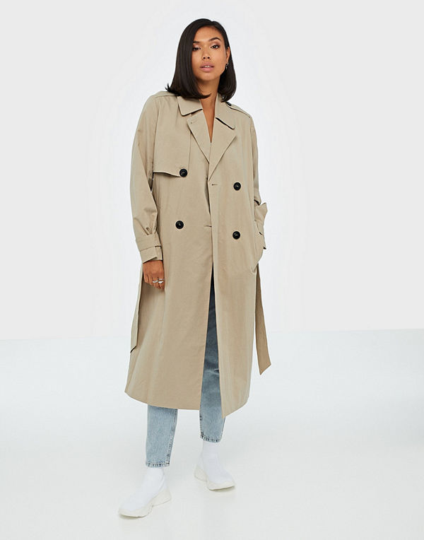 Selected Femme Slfweeky Ls Trench Coat W