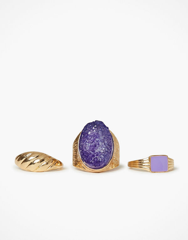 NLY Accessories Flawless Ring Set
