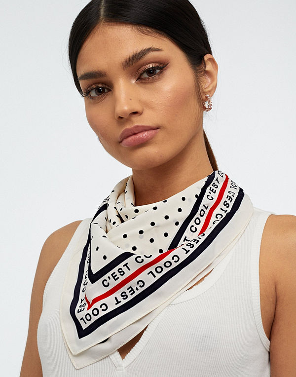 Only Onlcool Weaved Neck Scarf
