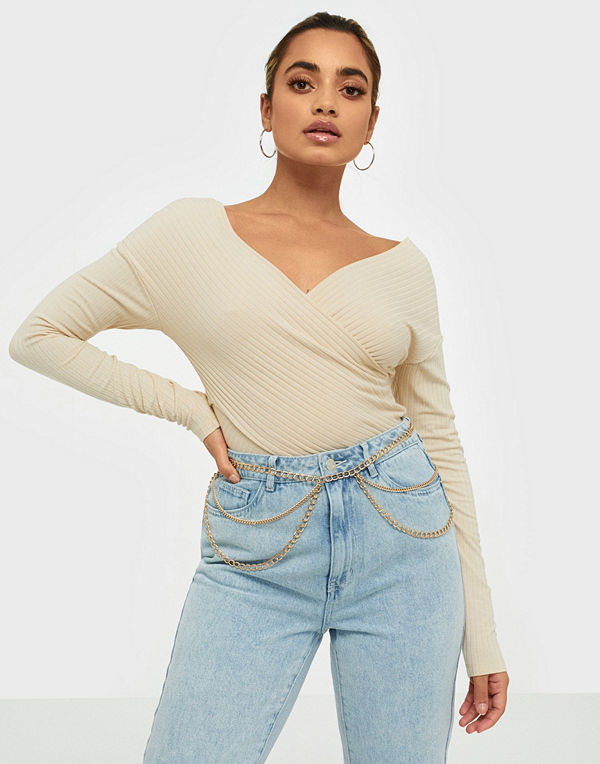 NLY Accessories Hip Layered Chain Belt