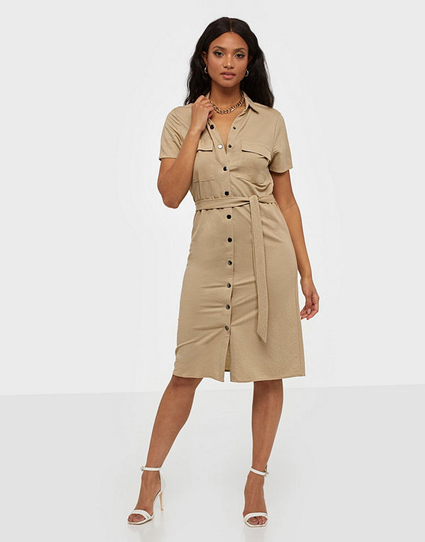 Vila Visafina S/S Shirt Dress - Noos