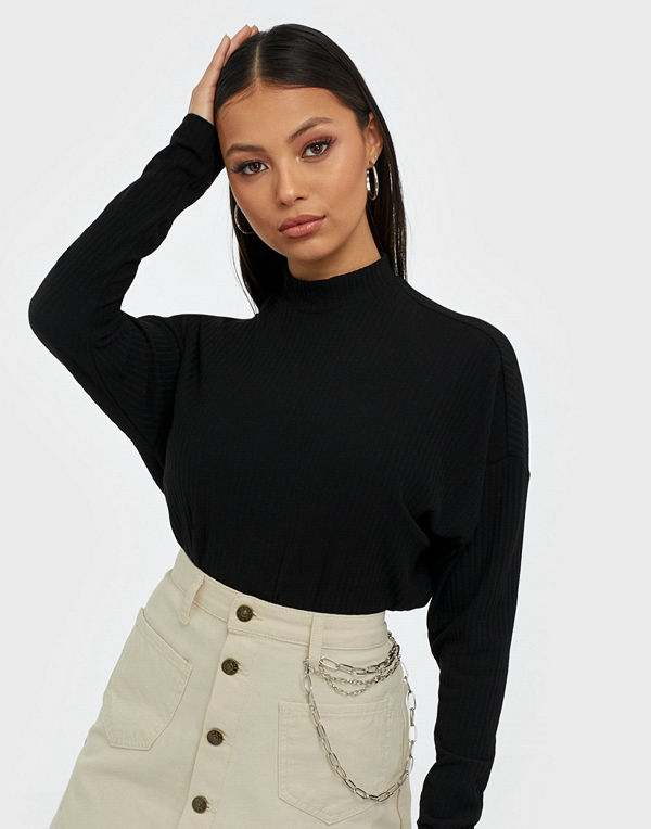 Only Onlnella L/S Loose Top Jrs