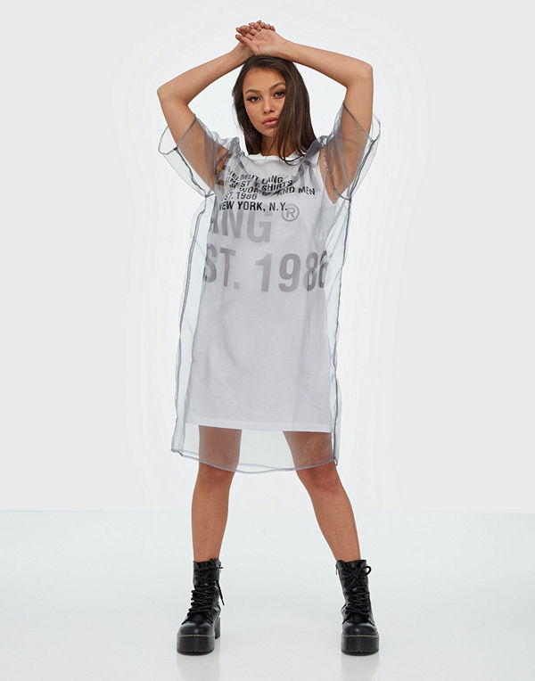 Helmut Lang Tee Dress Klänningar online Modegallerian Köp Helmut Lang Wide Rib Dress Black | Klänningar