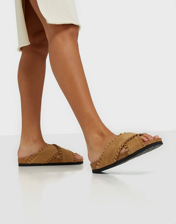 Duffy Slip In Frill Sandal
