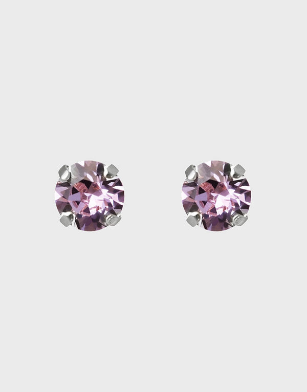 Caroline Svedbom örhängen Classic Stud Earring Rhodium