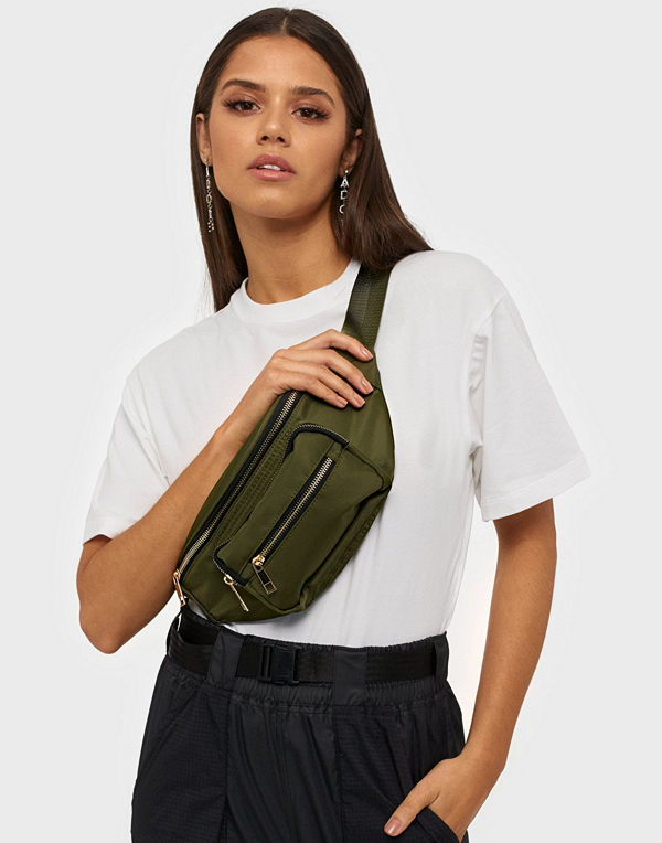 Pieces omönstrad axelväska Pcamilia Nylon Bumbag
