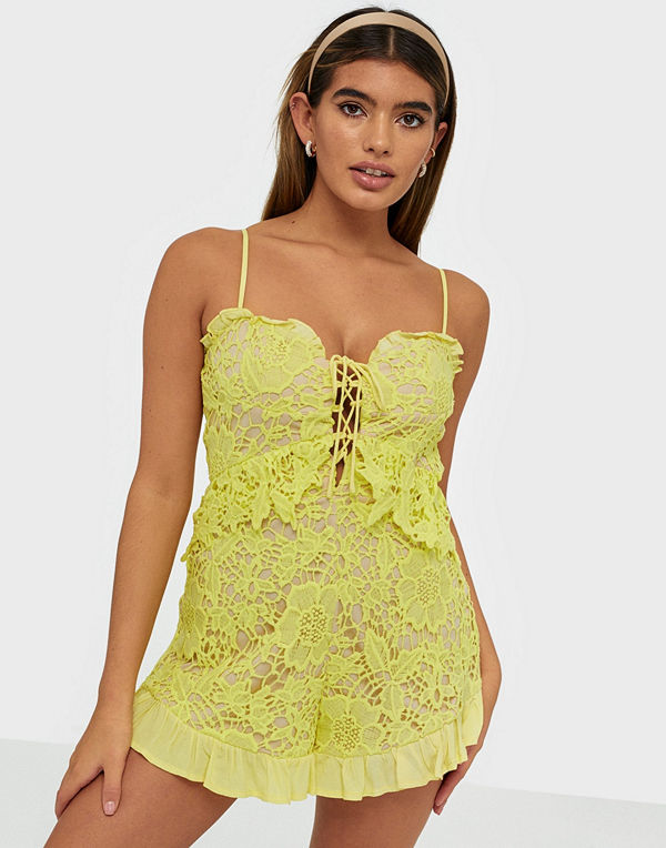 Love Triangle Hello Sunshine Playsuit