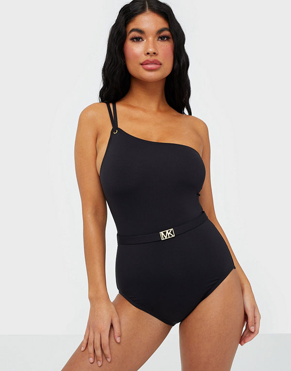 MICHAEL Michael Kors One Shoulder Swimsuit
