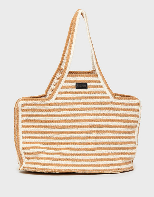 Day Et Day Straw Stripe Shopper