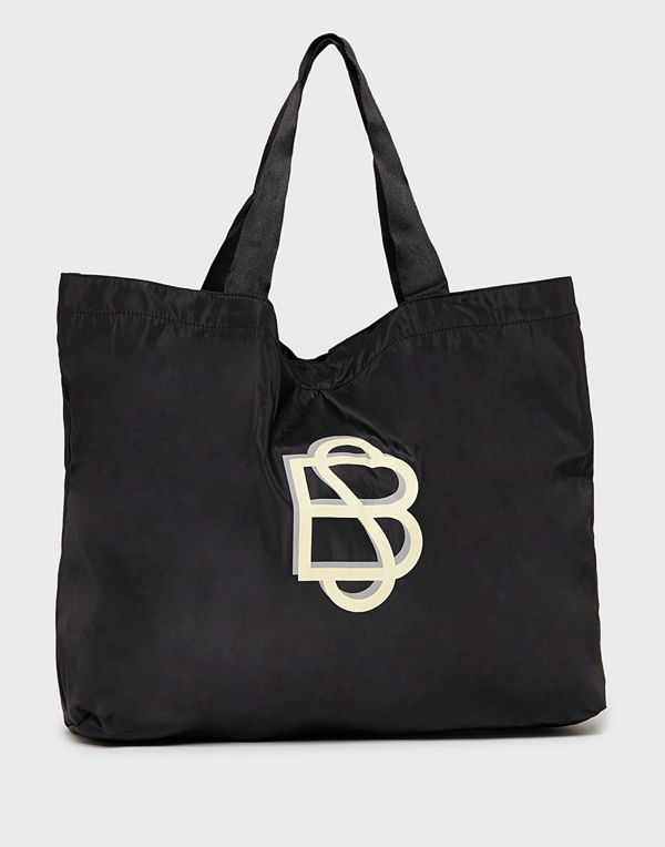 Becksöndergaard svart axelväska med tryck Solid Foldable Bag