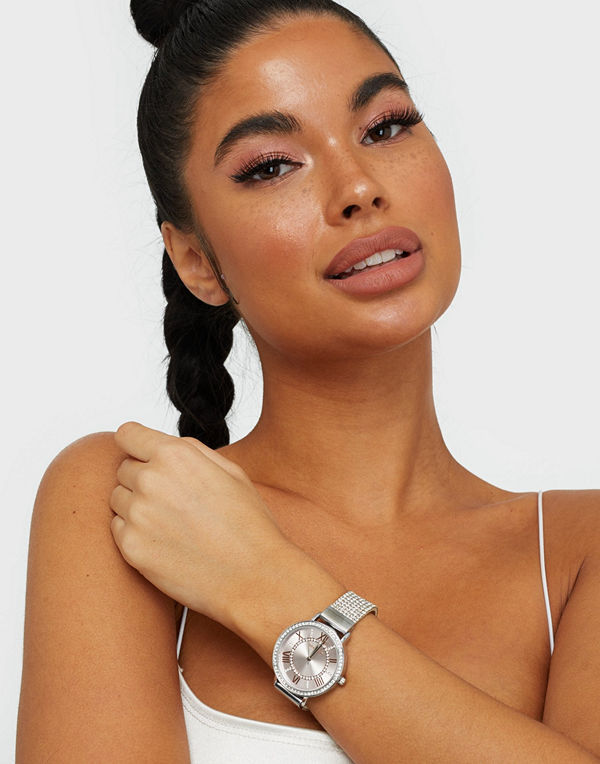 River Island Heatseal Bling Watch