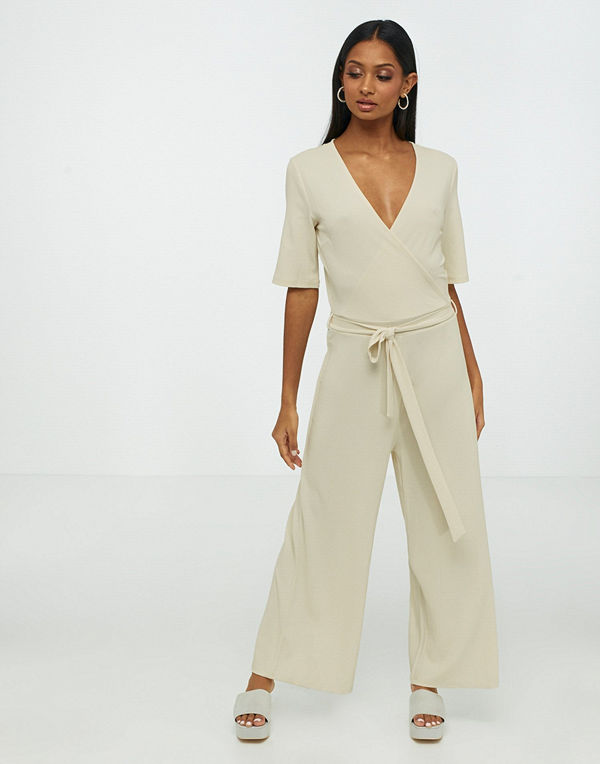 Pieces Pcduna 2/4 Cropped Jumpsuit