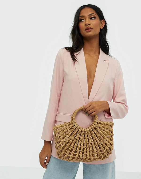 NLY Accessories Adorable Straw Bag