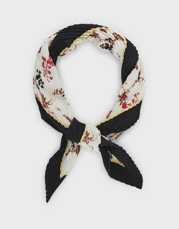 Pieces Pcmary Plissé Small Square Scarf