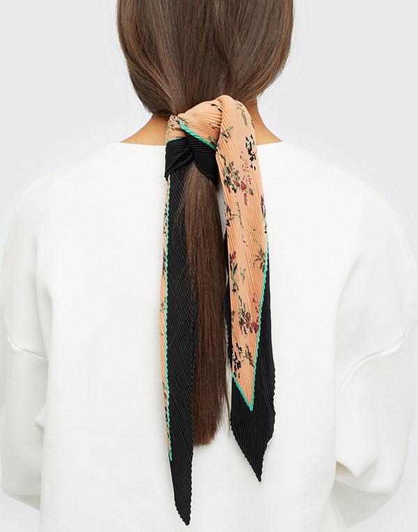 Pieces Pcmary Plissé Small Square Scarf