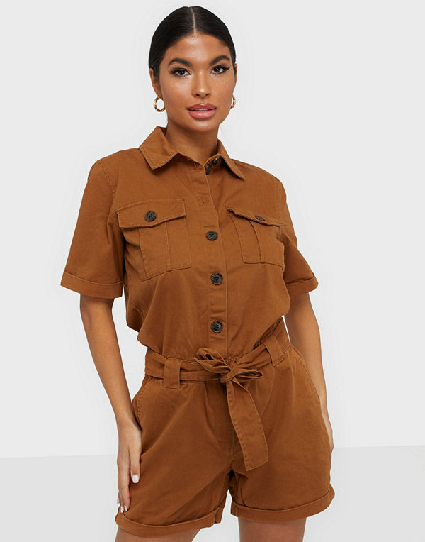 Jacqueline de Yong Jdykaty Life Belted Playsuit Pnt