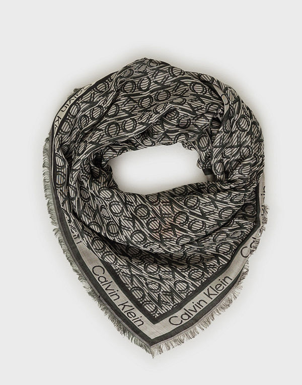 Calvin Klein Ck Mono J Scarf 130x130