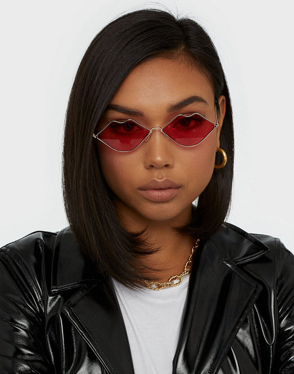 NLY Accessories Lips Are Sealed Sunglasses