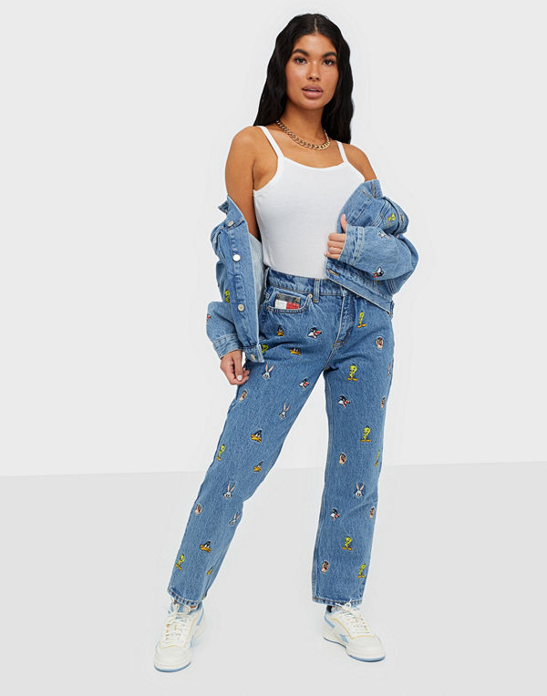 Tommy Jeans Tjw Looney Tunes Mom Jean W7