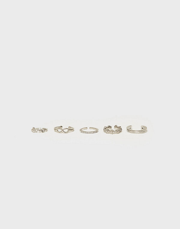 NLY Accessories smycke Toe Ring Set