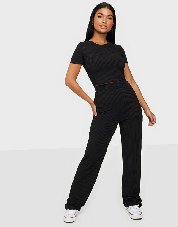 NLY One Rib Crop Set
