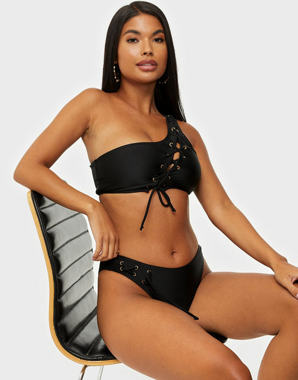 Missguided One Shoulder Bikini Top & Bottom
