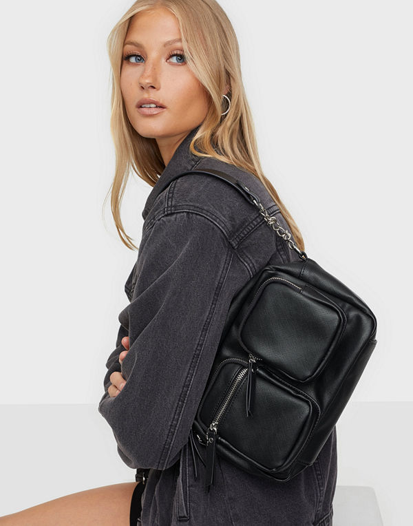 Pieces svart axelväska Pcmelira Cross Body